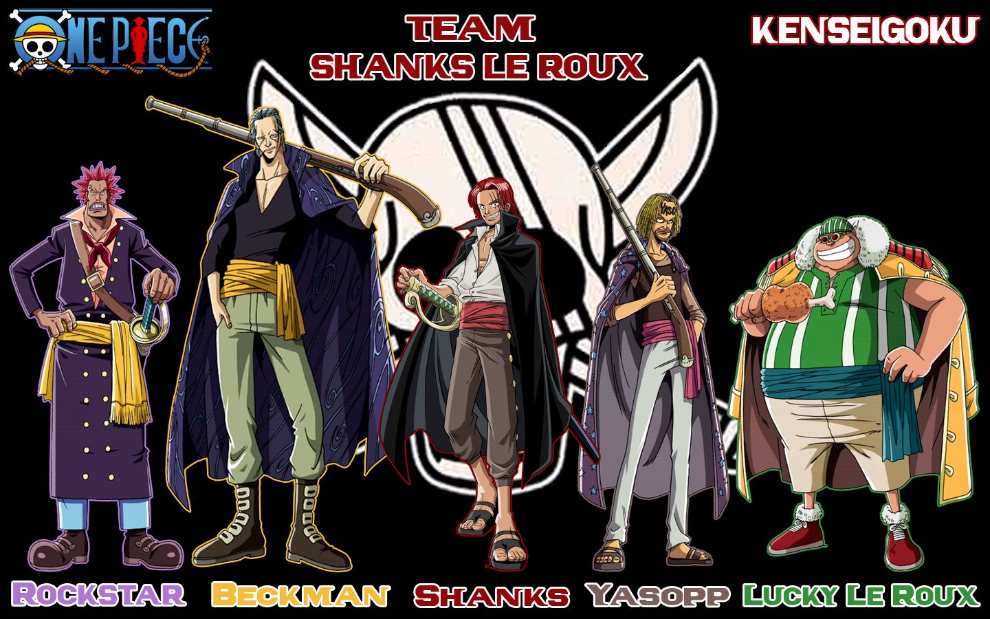 shanks crew. wow :). Shanks crew, One piece, One piece picture