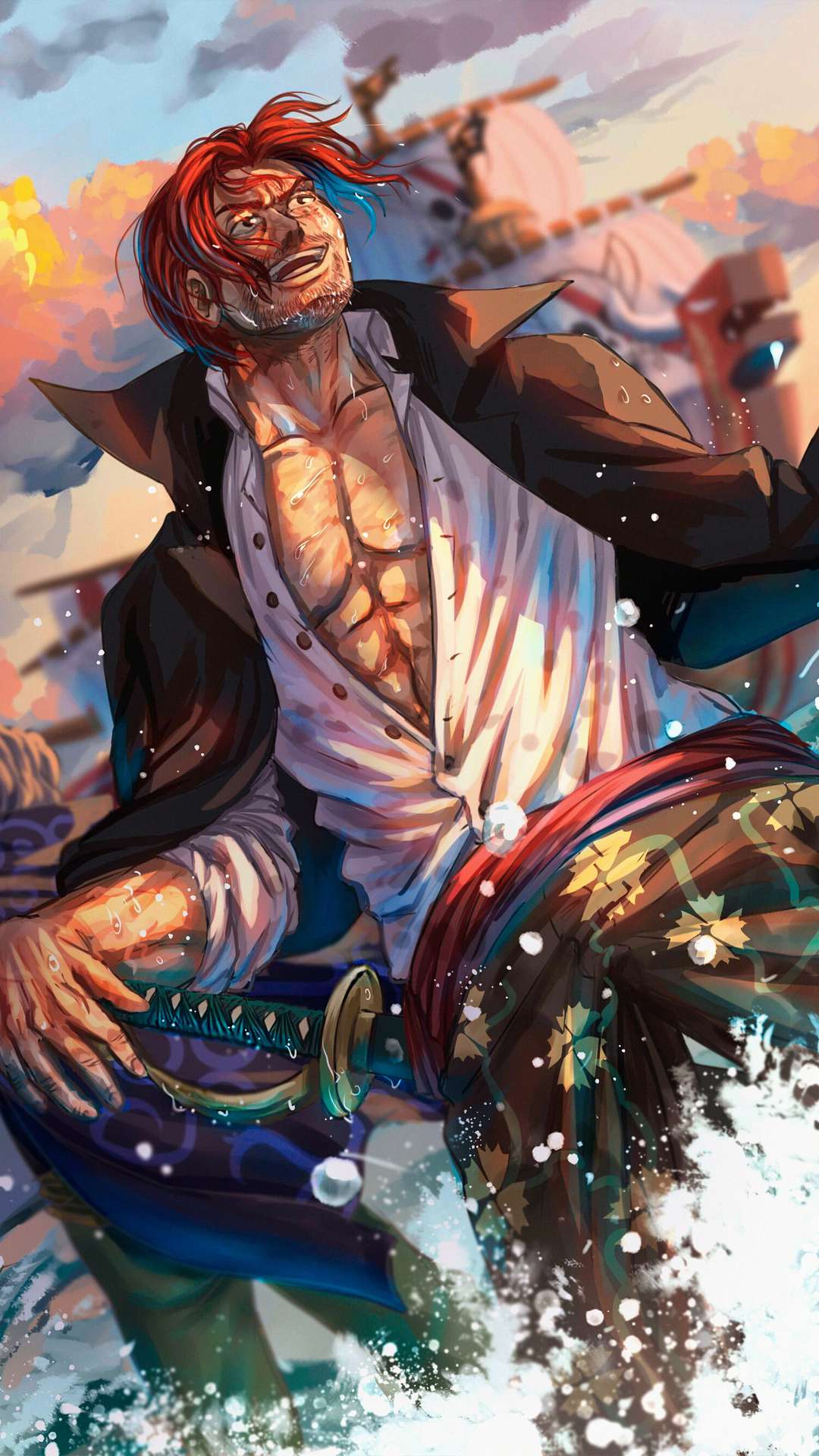 Shanks Wallpaper for iPhone and Android