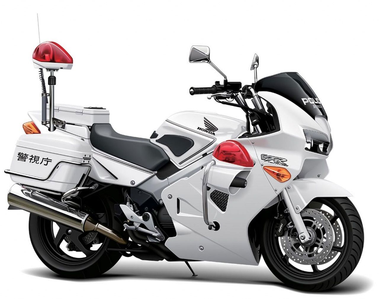 Are you looking for Police Bikes HD Wallpaper? Download latest collection of Police Bikes HD Wallpaper from our website Wal. Police cars, Honda bikes, Honda vfr