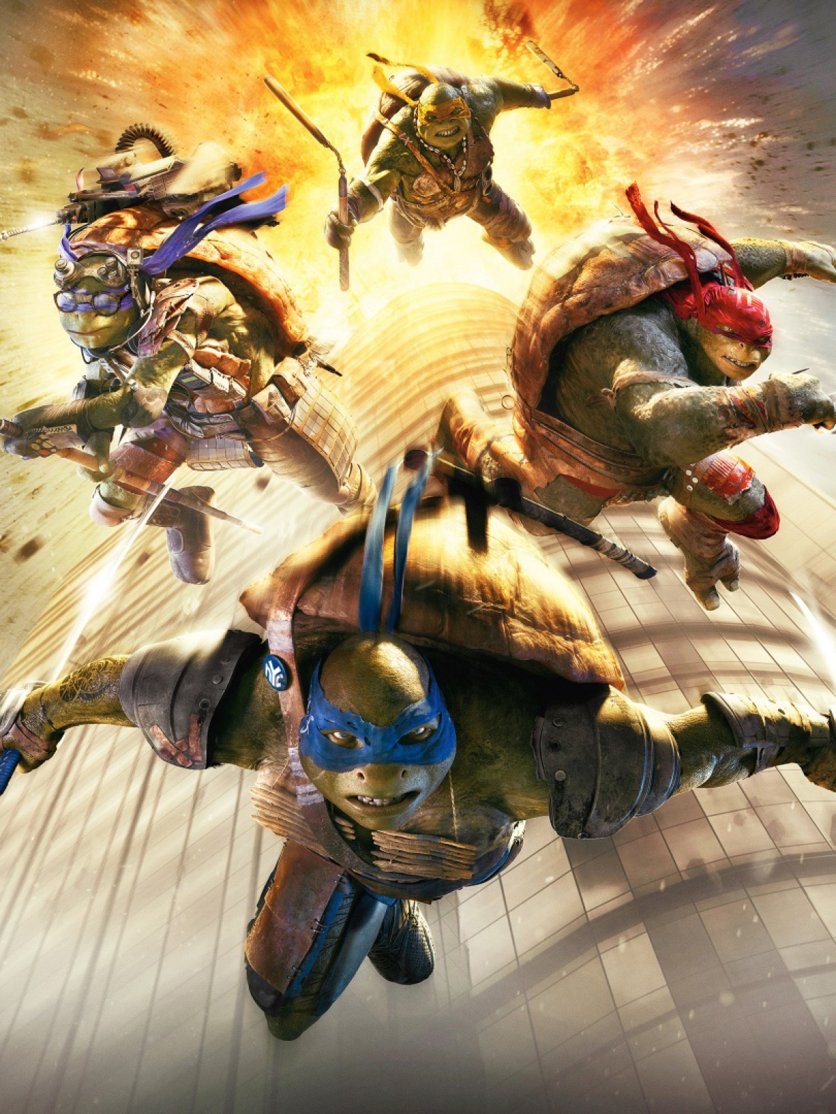Teenage Mutant Ninja Turtles Movie Mobile Wallpaper