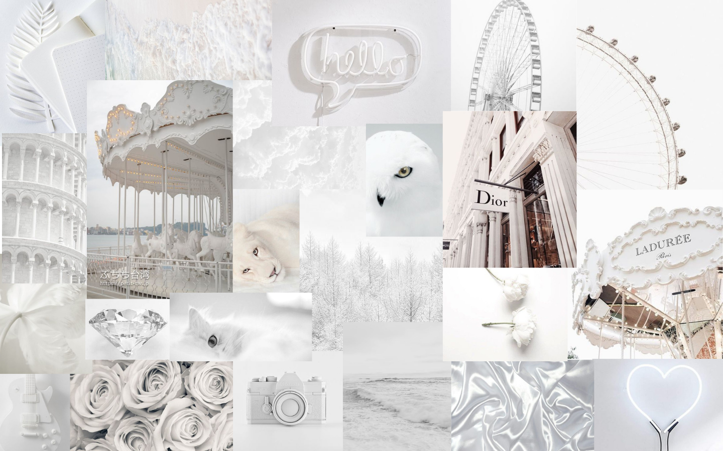 White Desktop Aesthetic Wallpapers Wallpaper Cave