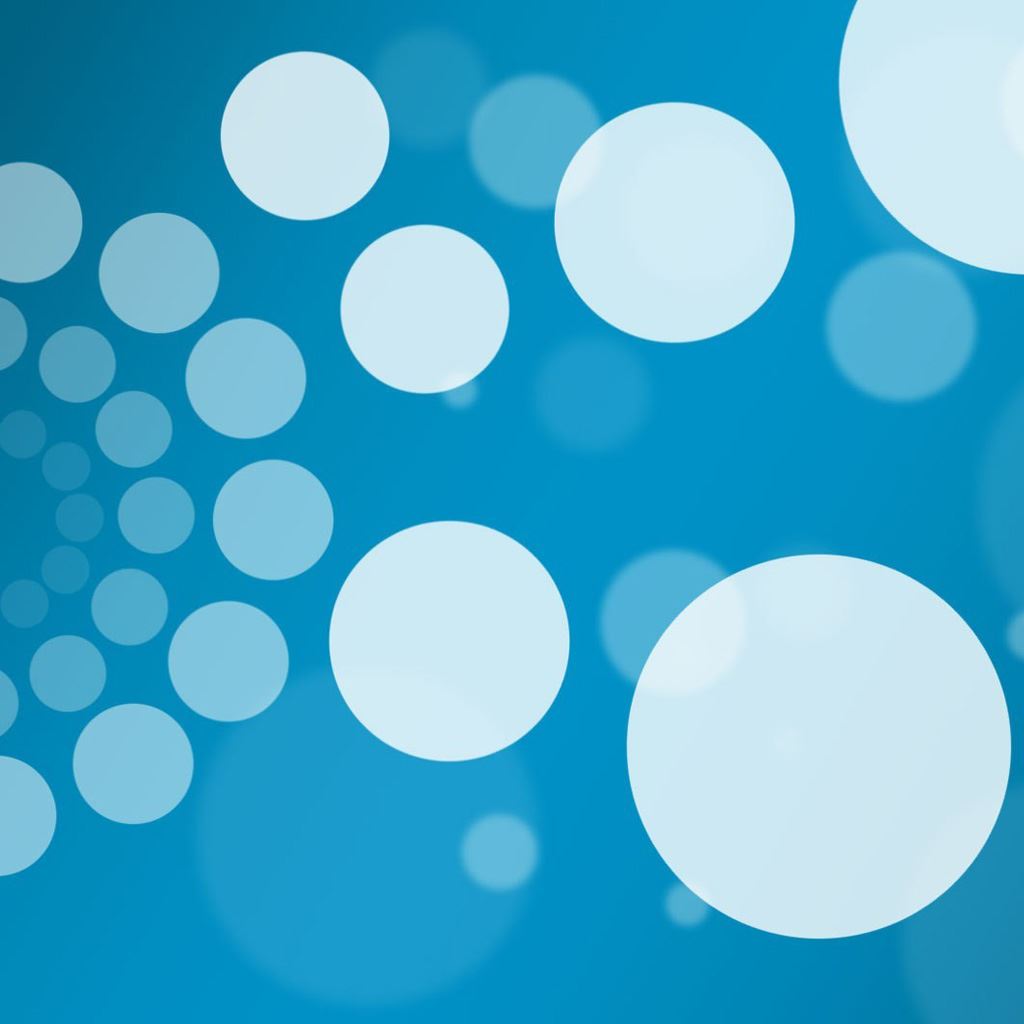 Background minimal blue white abstract circles iPad Wallpaper Free Download