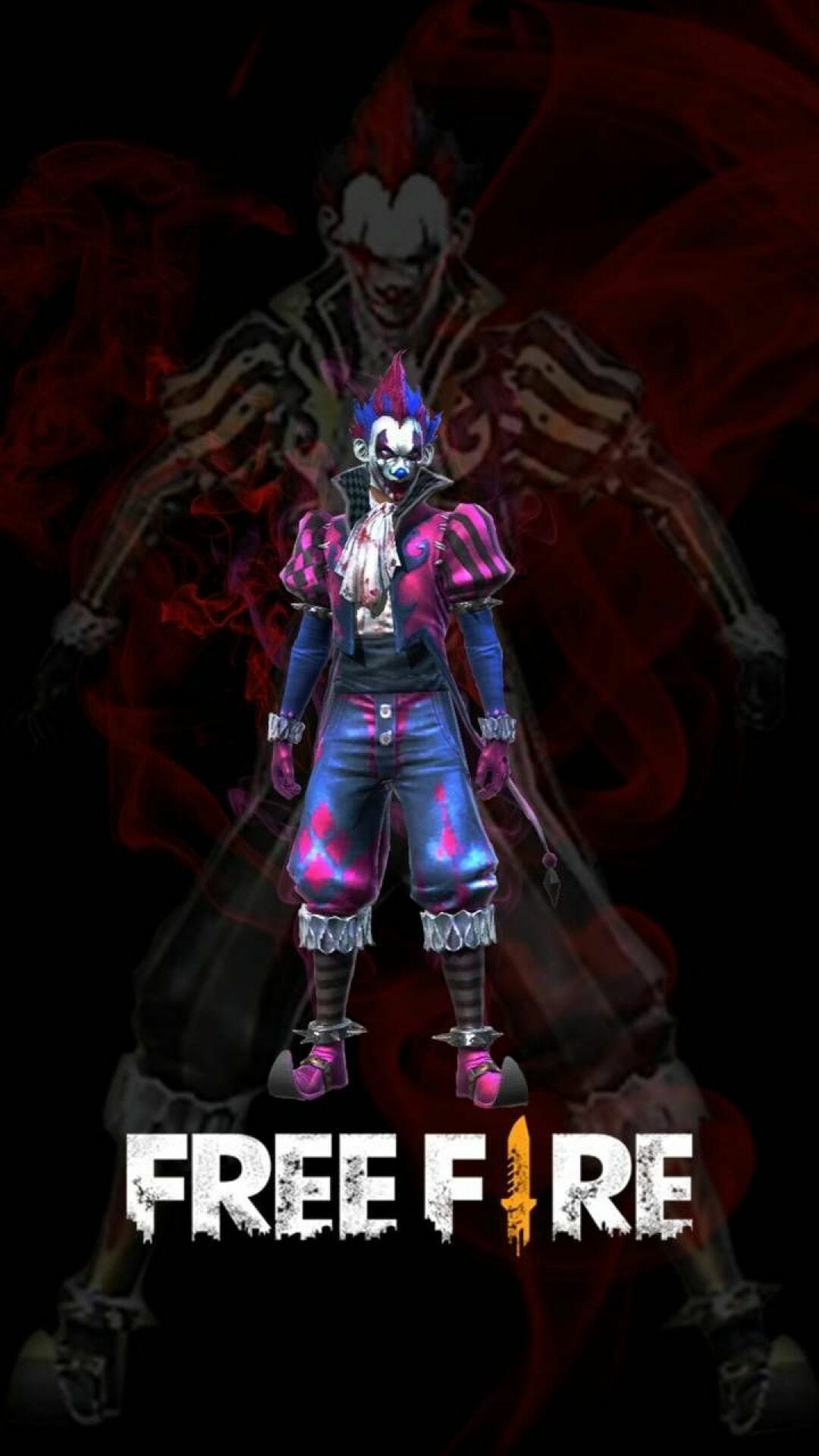 Download free fire joker Wallpaper / iPhone HD Wallpaper Background Download (png / jpg)