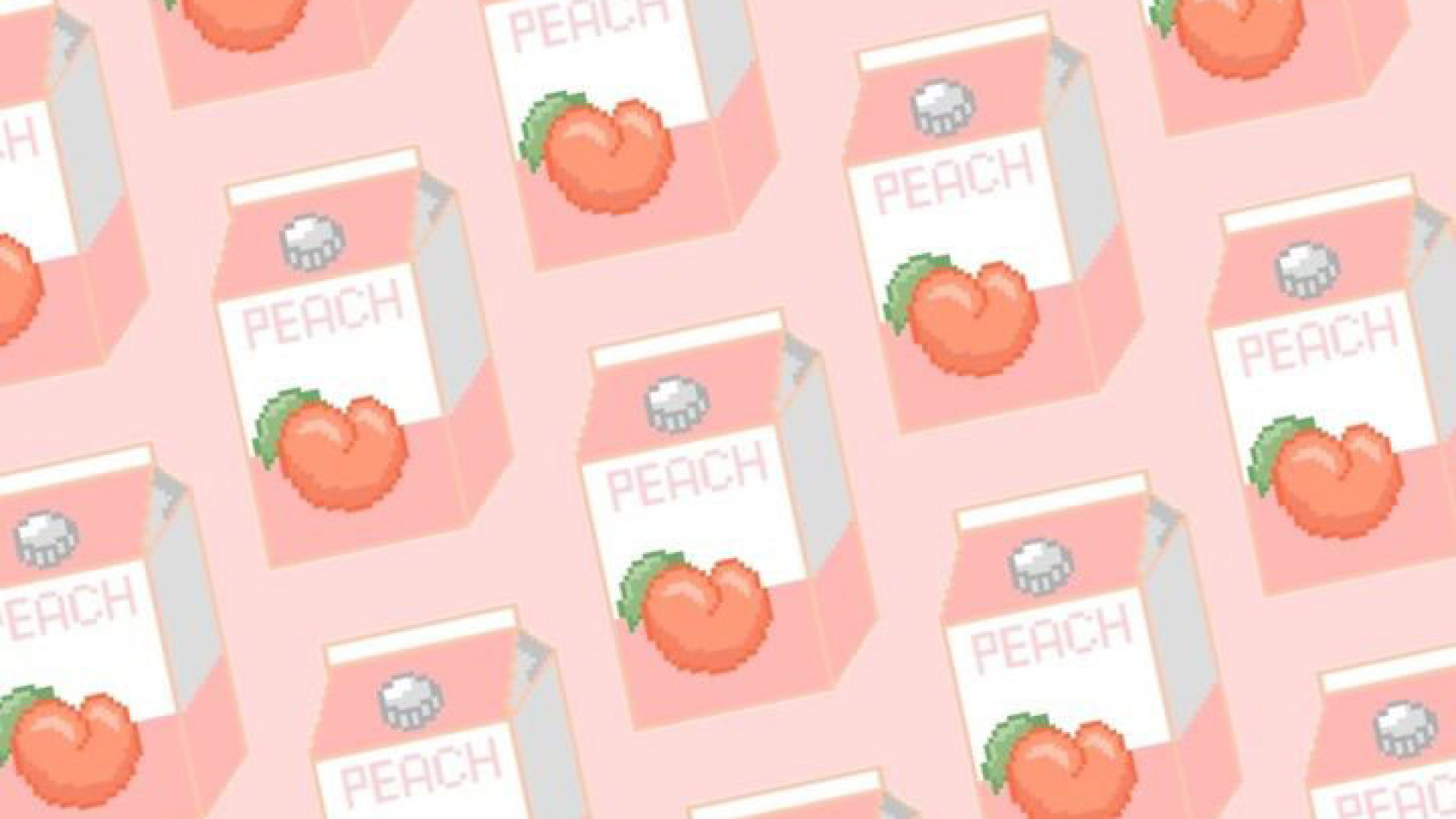 Peach Aesthetic Pattern Wallpaper • Wallpaper For You