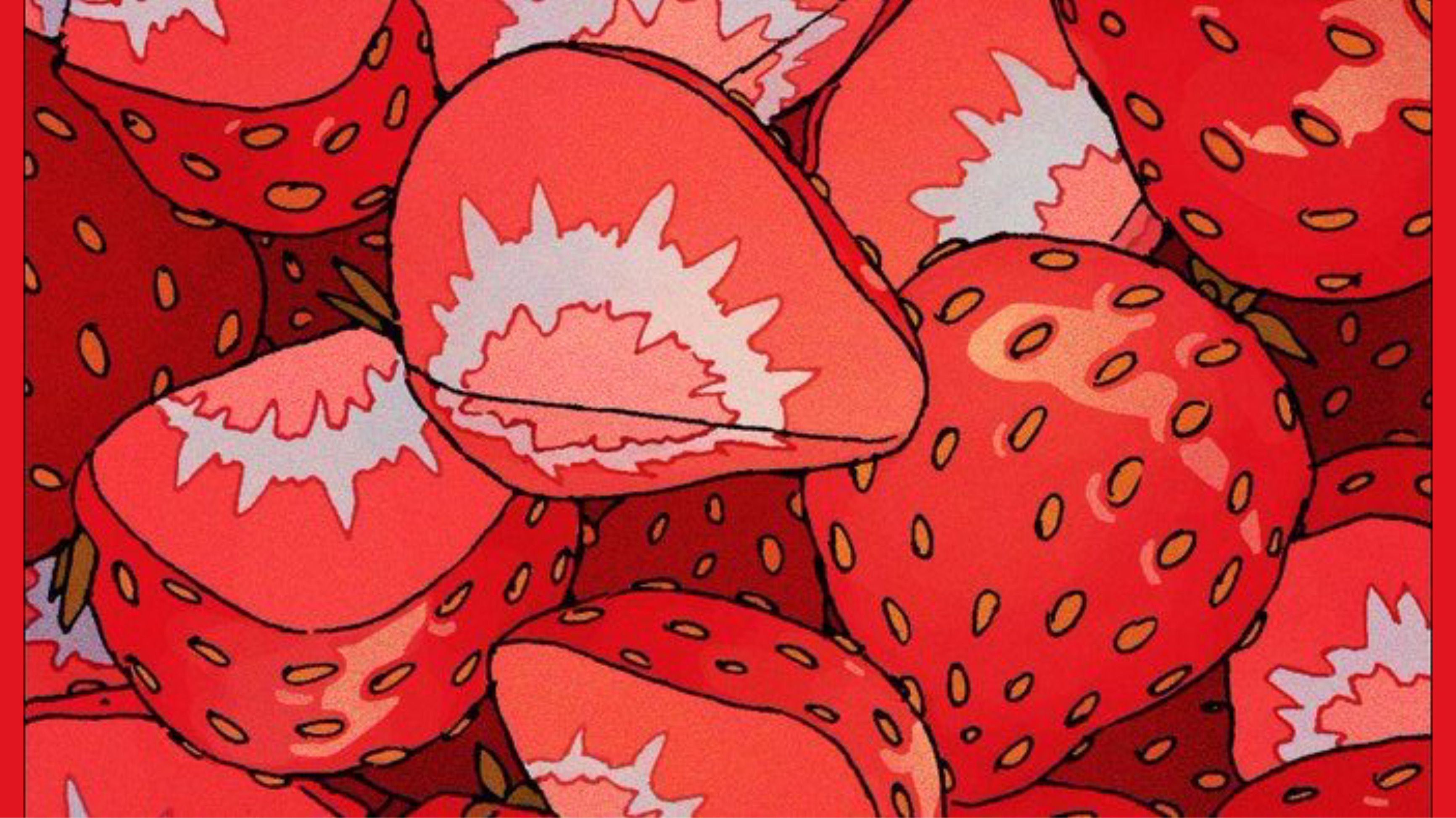 Premium Photo | Strawberry Anime Cute cartoon wallpapers Character design