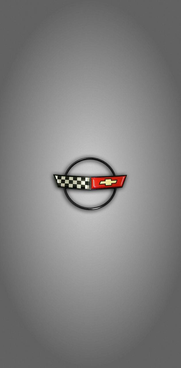 Corvette C4 Flags wallpaper