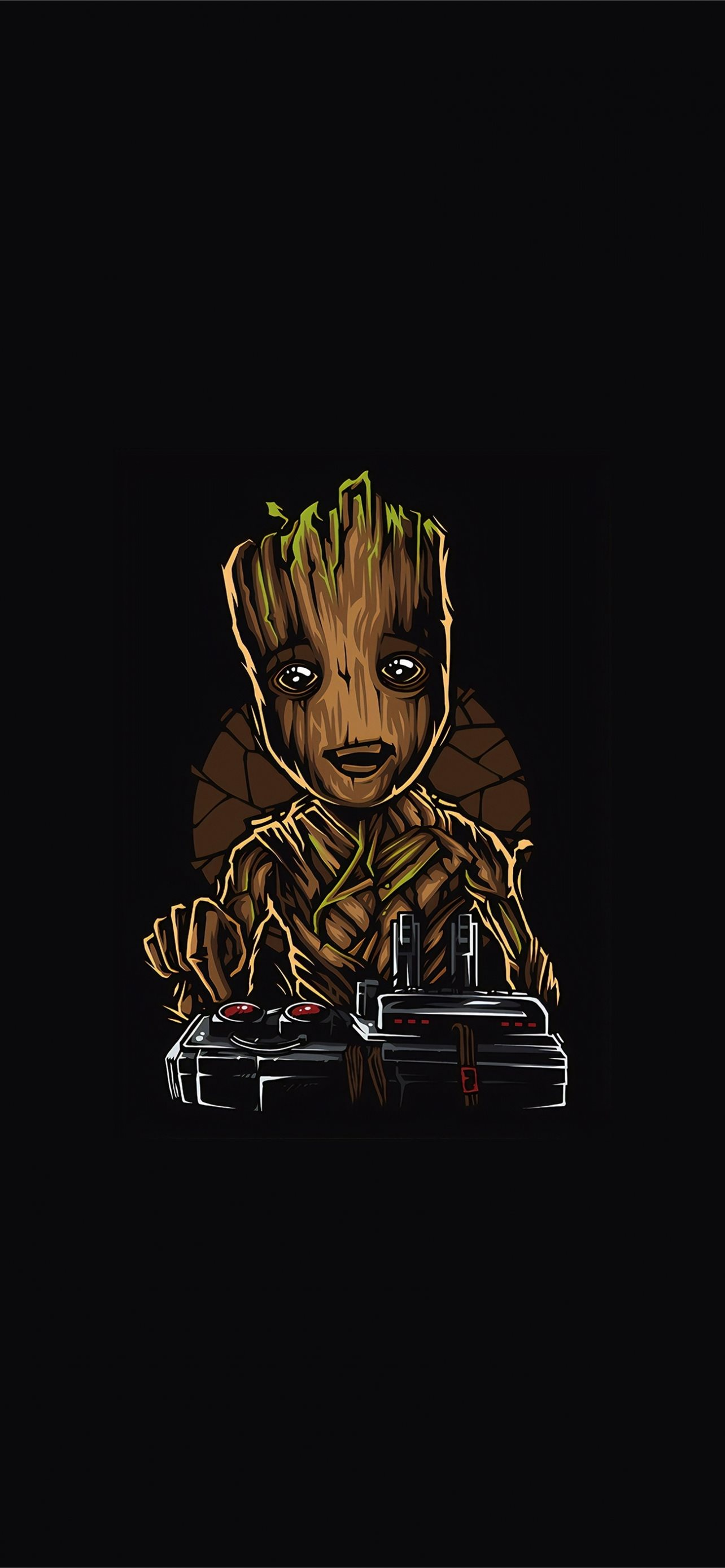 cute baby groot guardian art samsung galaxy s8 sam. iPhone Wallpaper Free Download