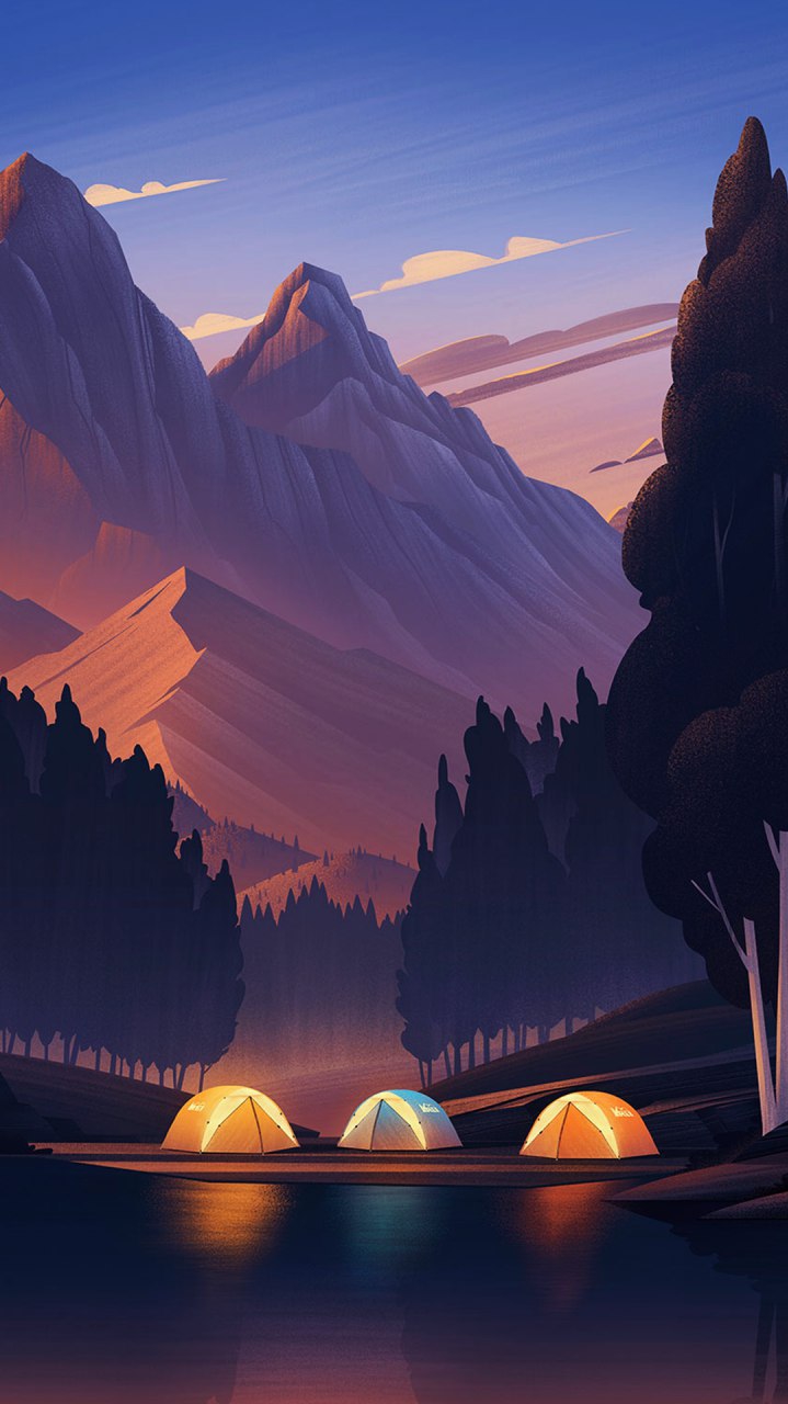 Camp Forest IPhone Wallpaper Wallpaper, iPhone Wallpaper