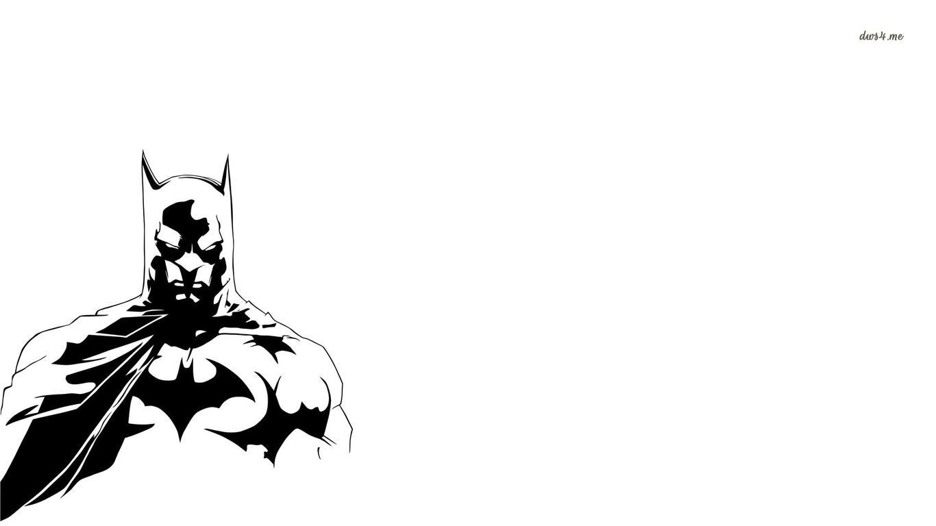 Free download Black and white Batman wallpapers Comic wallpapers 44154 [1366x768] for your Desktop, Mobile & Tablet