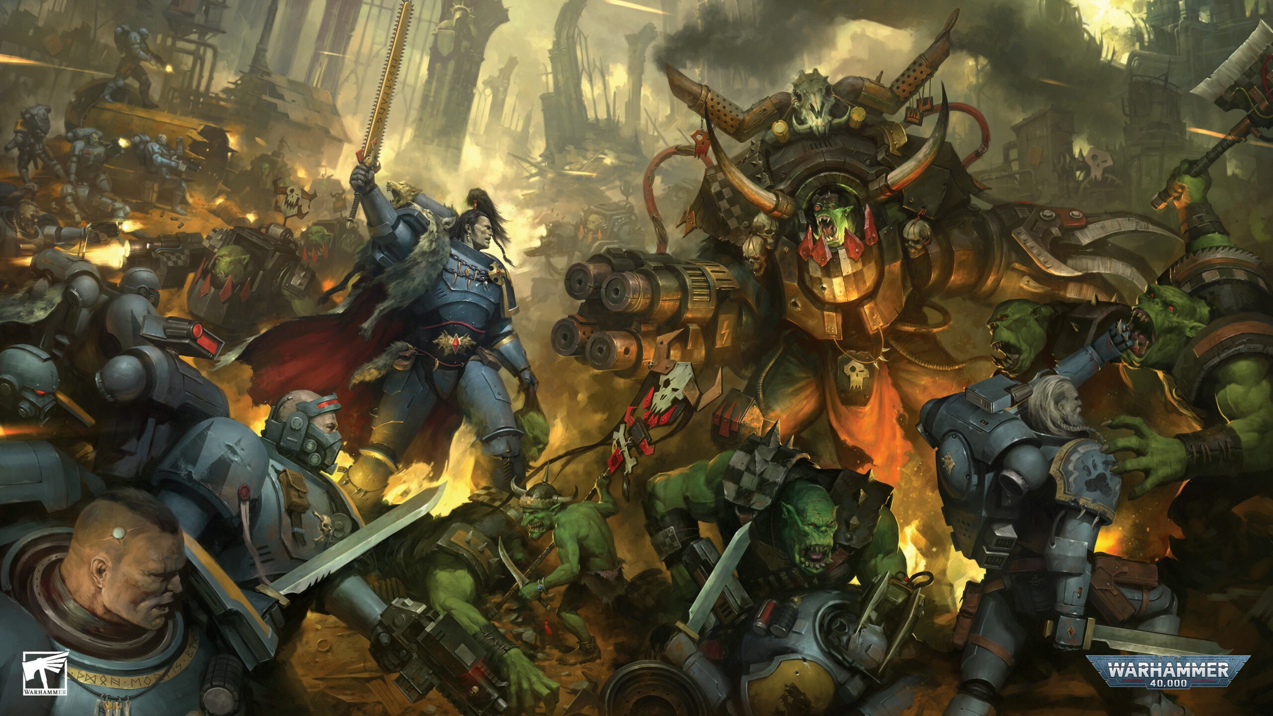 Download These Ded Snazzy Wallpaper From Codex: Orks For Free