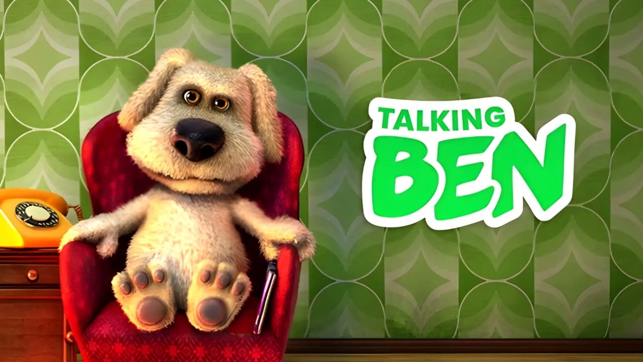 Download Talking Ben, the adorably fun-loving scientist from the Talking  Tom franchise Wallpaper