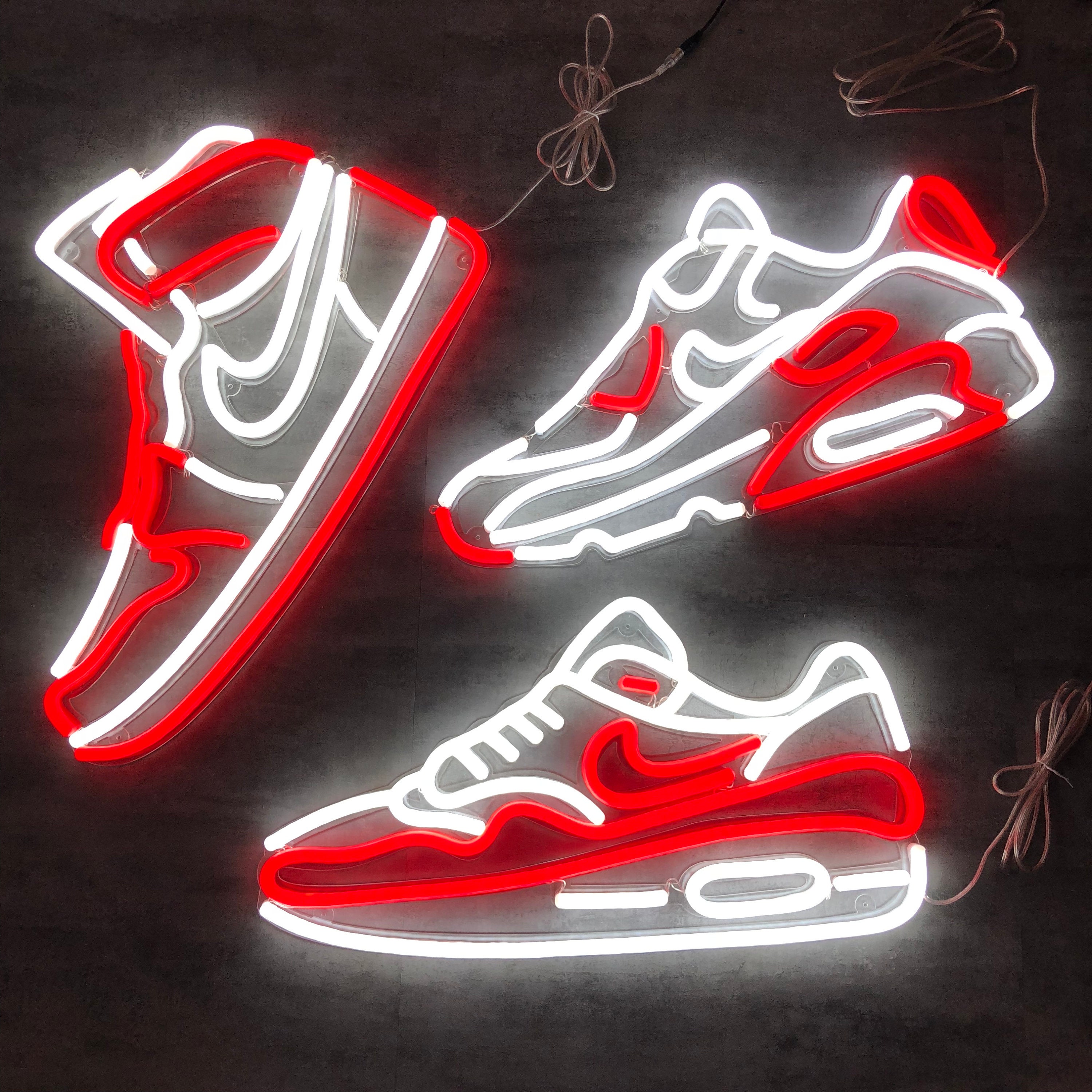 Air Jordan LED Neon Sign Michael Jordan Art Air Jordan