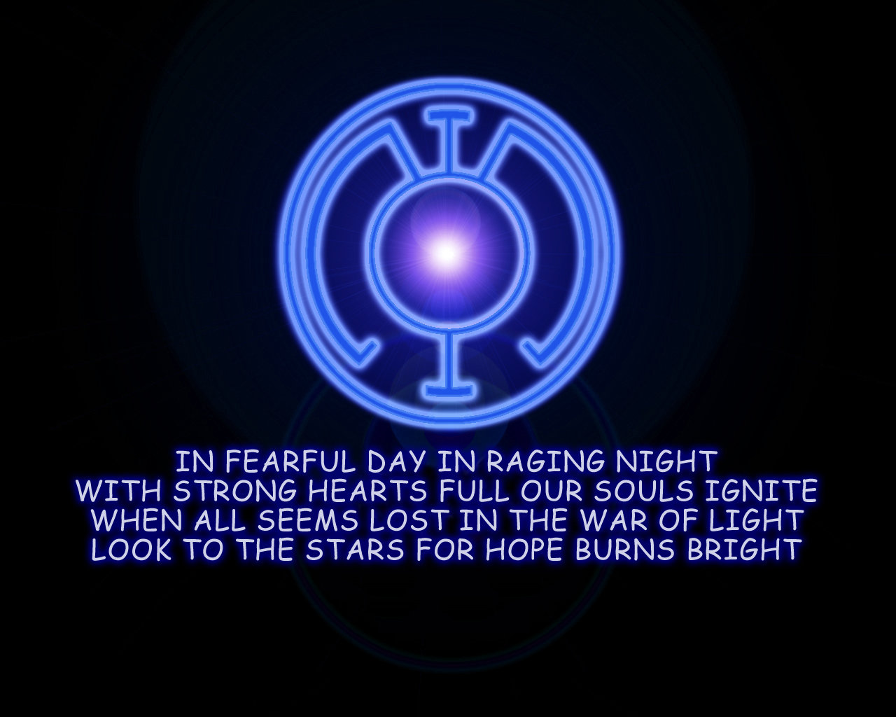Blue Lantern Corps wallpaper HD for desktop background