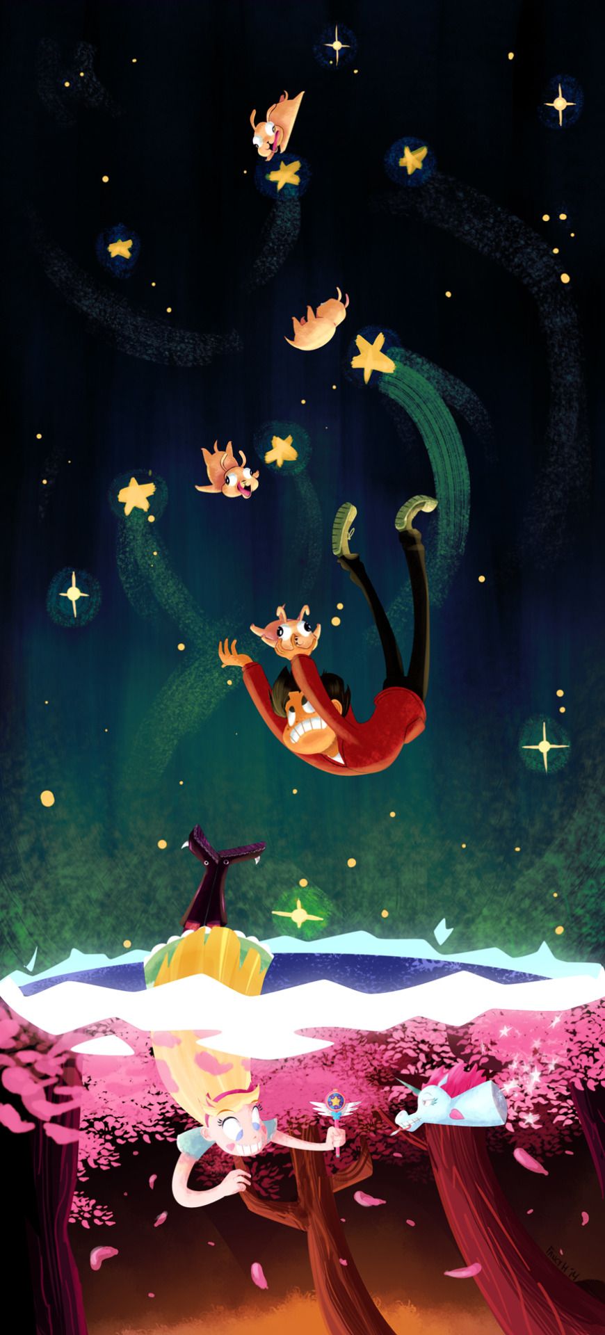 Star Vs The Forces Of Evil Phone Wallpaper & Background Download