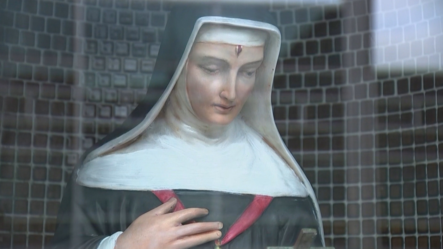 Stolen St. Rita Statue Repaired, Back In Position At South Philadelphia Church