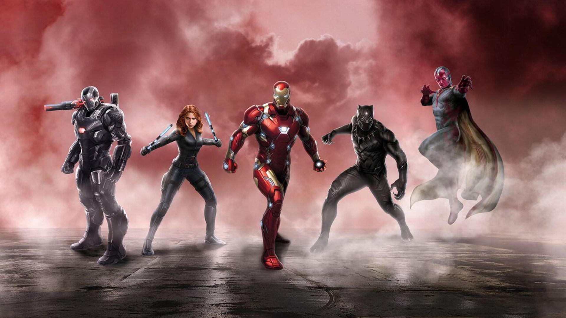Iron Man Civil War Team