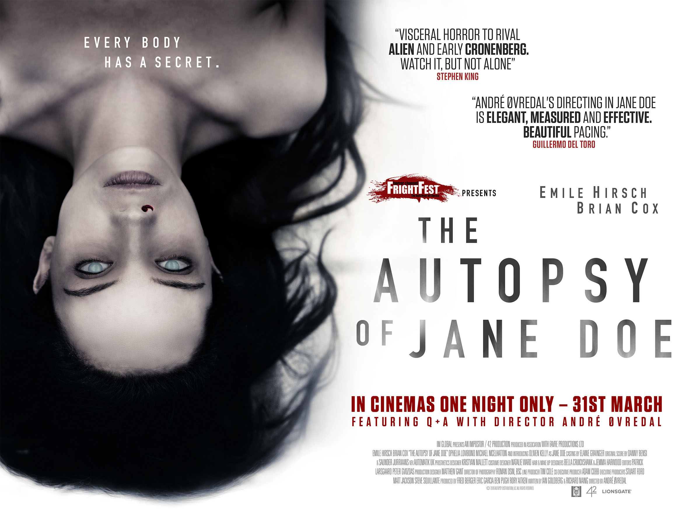 Autopsy Of Jane Doe Full Movie Download The Autopsy Of Jane Doe Wallpapers - Wallpaper Cave