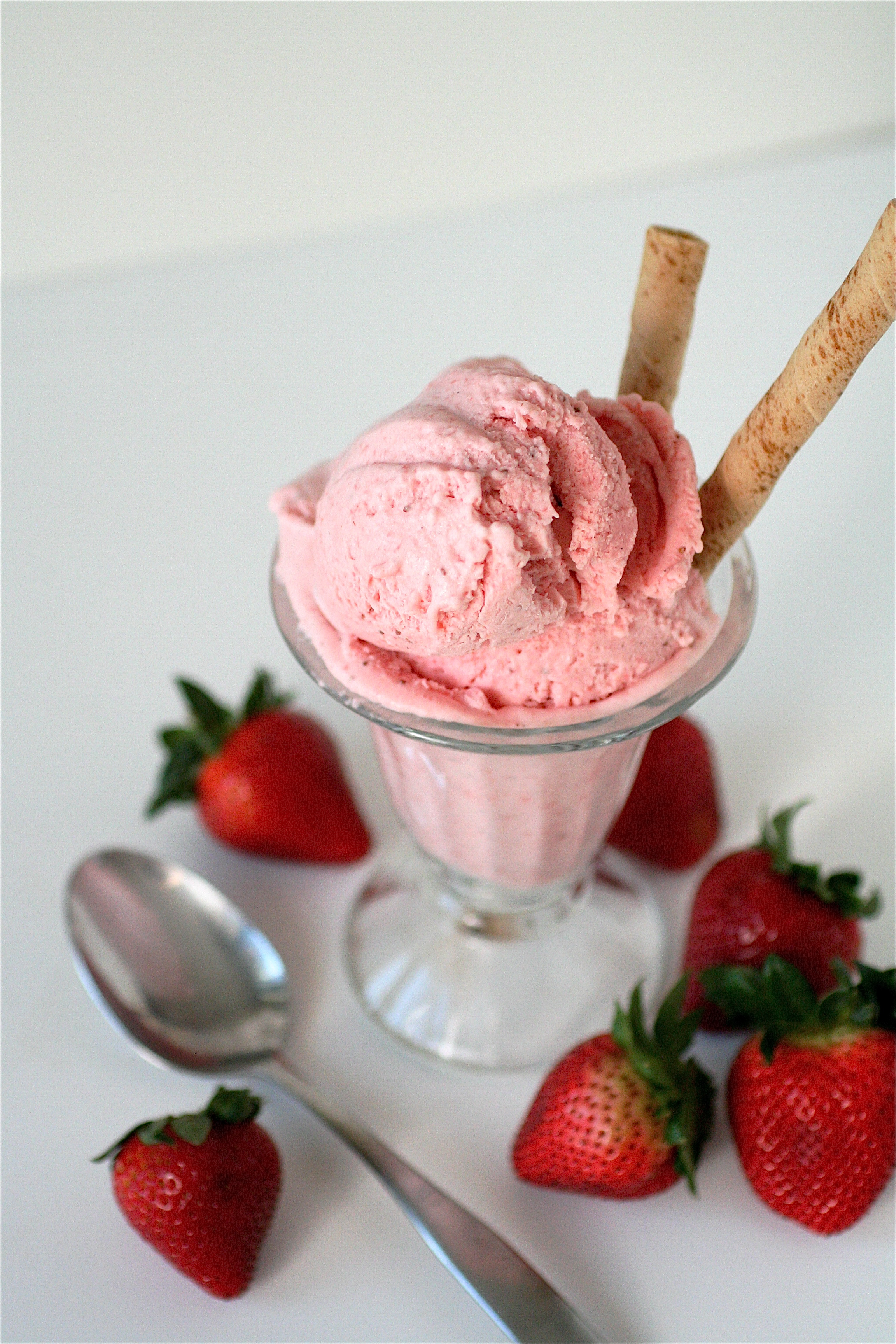 Yummy And Lovely Pink Ice Cream