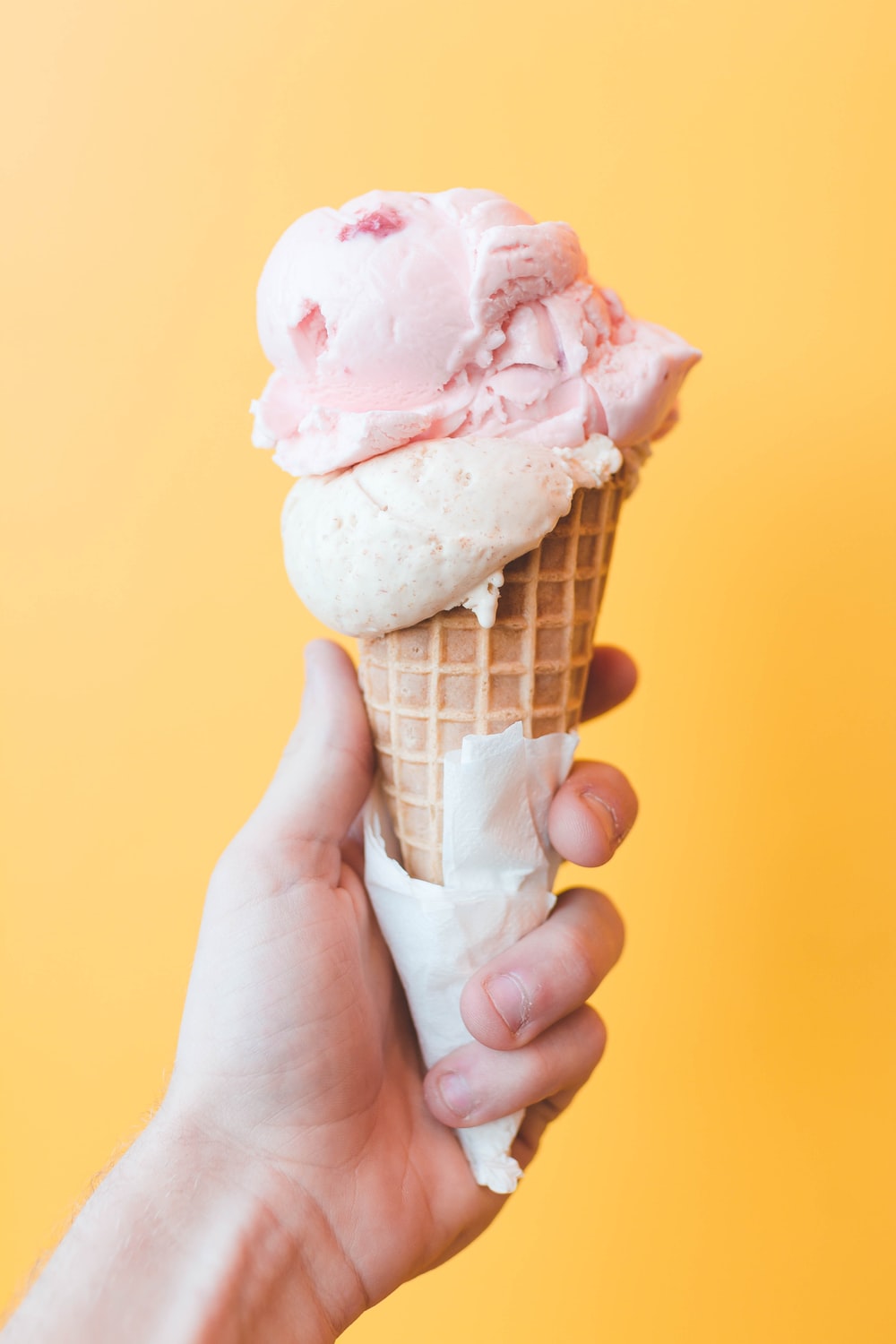 Pink Ice Cream Picture. Download Free Image