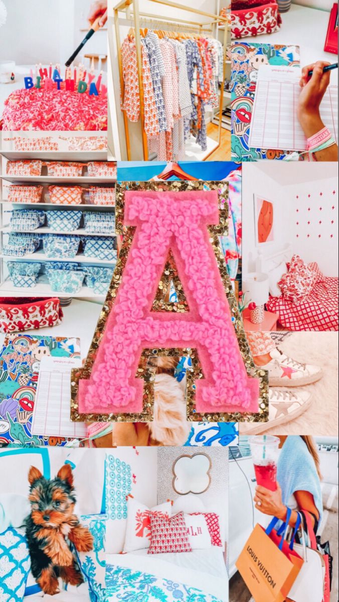 personalized preppy wallpaper ⋆ made by me!!. Preppy wallpaper, iPhone wallpaper preppy, Monogram wallpaper