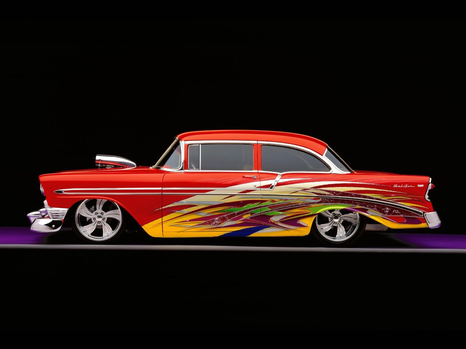Cool Old Cars Wallpaper Widescreen 2 HD Wallpaper. Chevy bel air, Bel air, Chevy