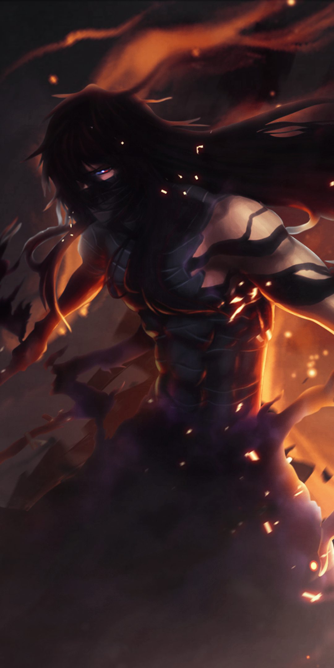 Kurosaki Ichigo, Getsuga Tenshou, Bleach, Final Transform Final Getsuga Tenshou 3D