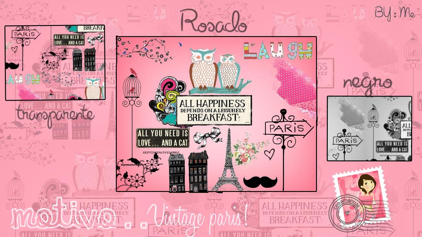 Vintage Paris Wallpaper Desktop Background Girly Desktop Wallpaper HD Wallpaper & Background Download