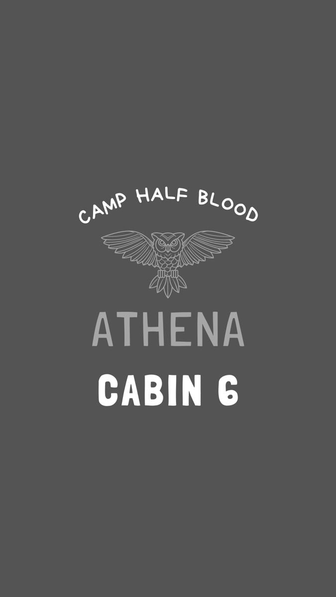 Cabin 6 Athena. athena, percy jackson, athena cabin