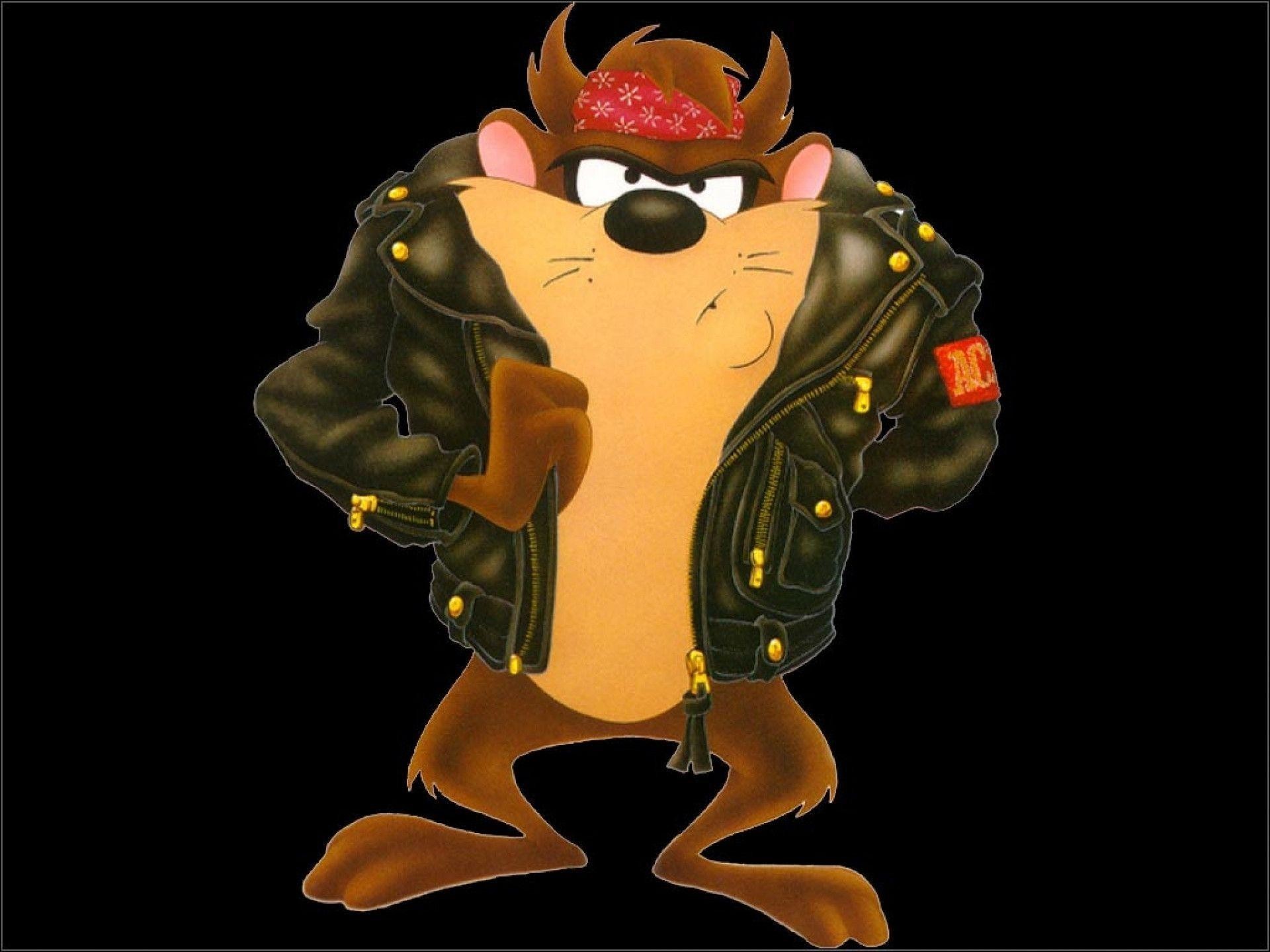 Looney Tunes Cartoon Pics Downlaod With Words HD 15 Devil Leather Jacket