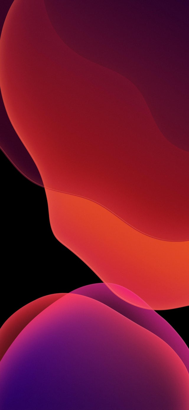 Real iOS 13 Dark Mode wallpaper