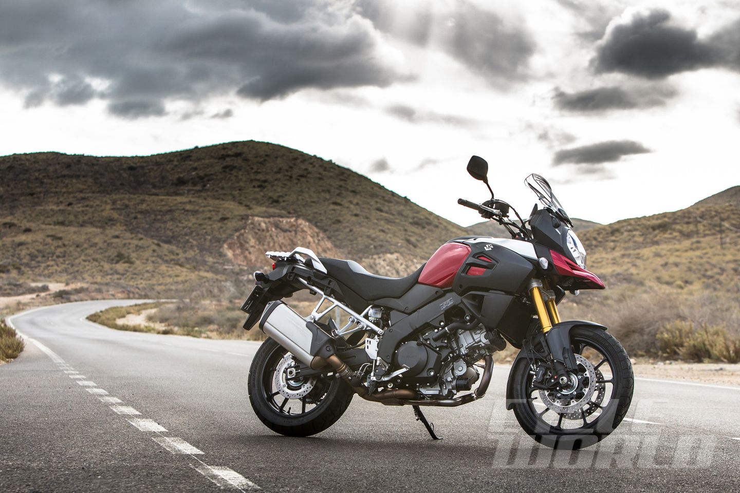 Suzuki V Strom 1000 ABS First Ride Review Specs Photo