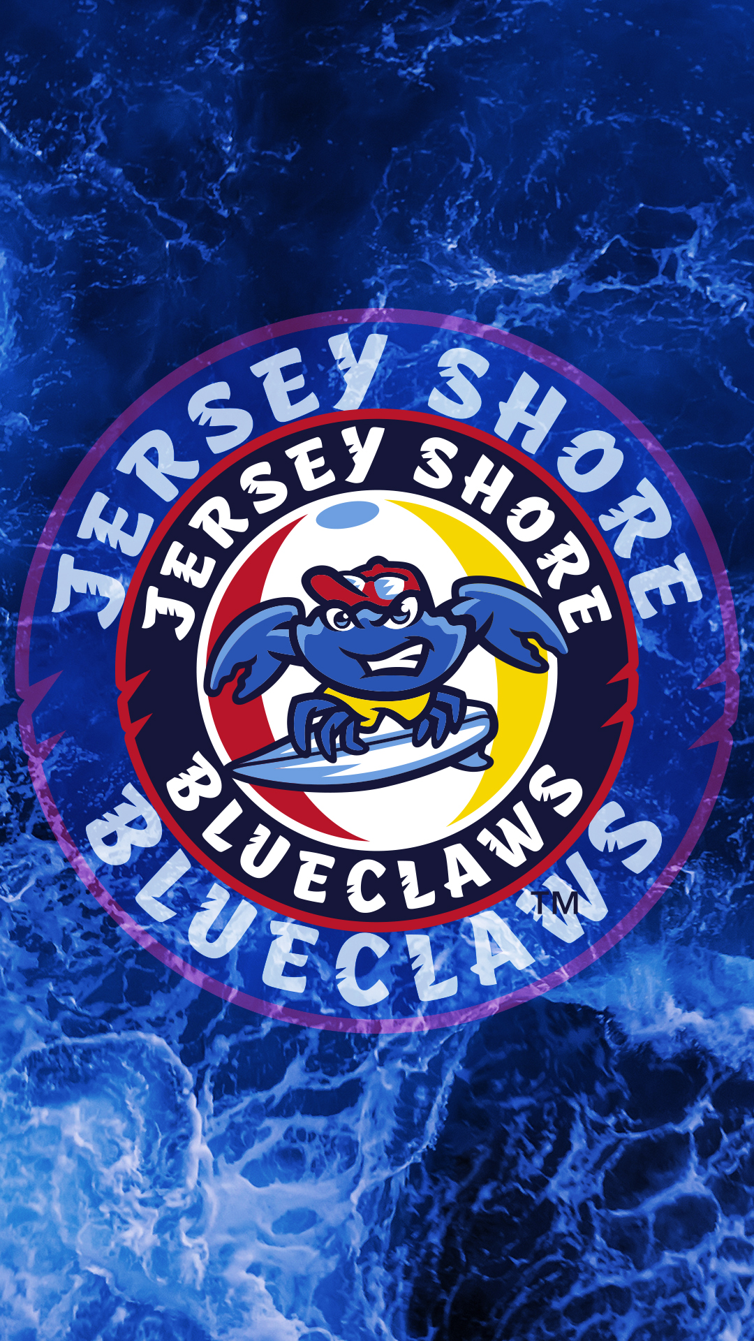 Jersey Shore BlueClaws Wallpaper