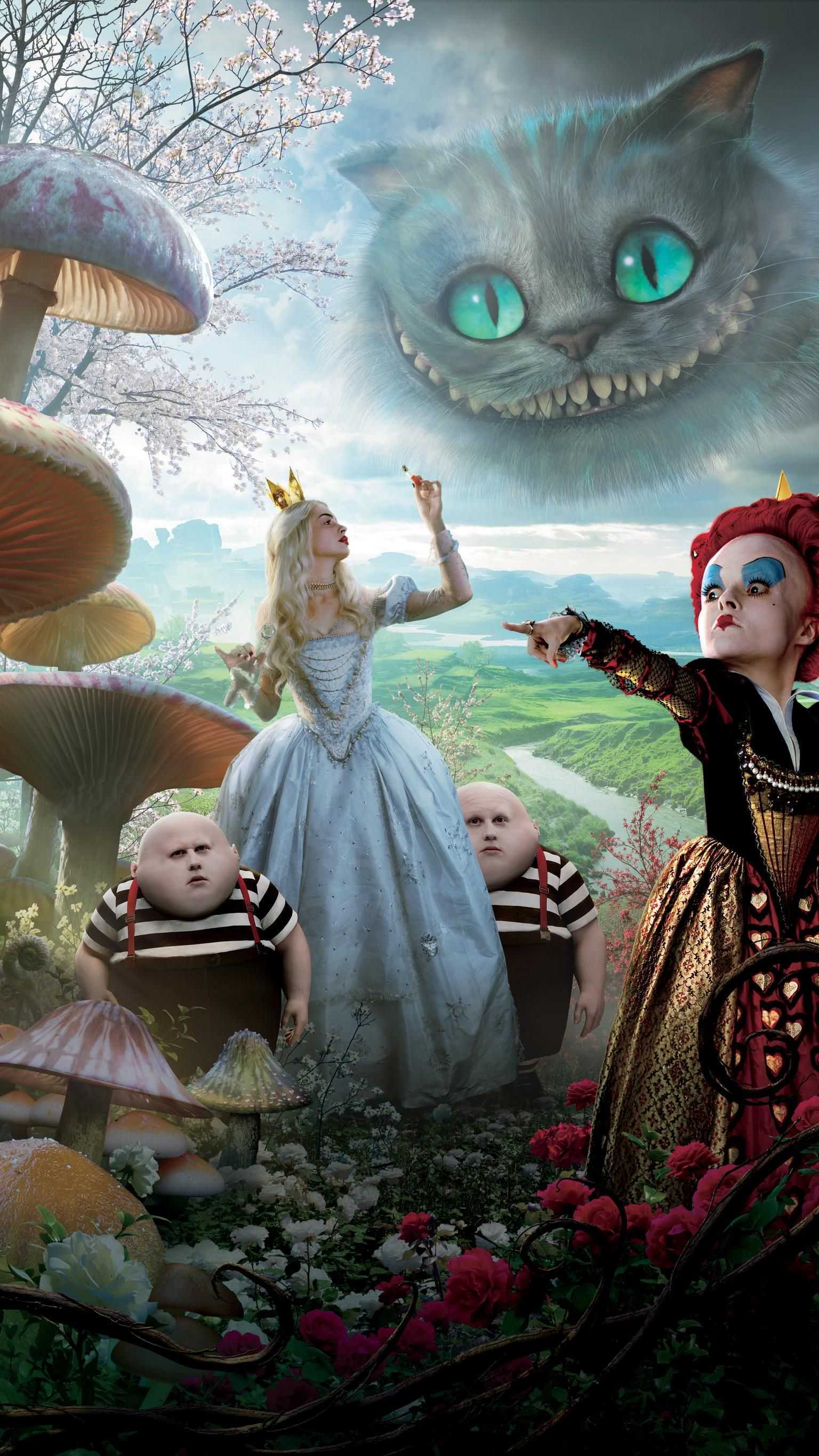 Alice in Wonderland iPhone wallpapers feel free