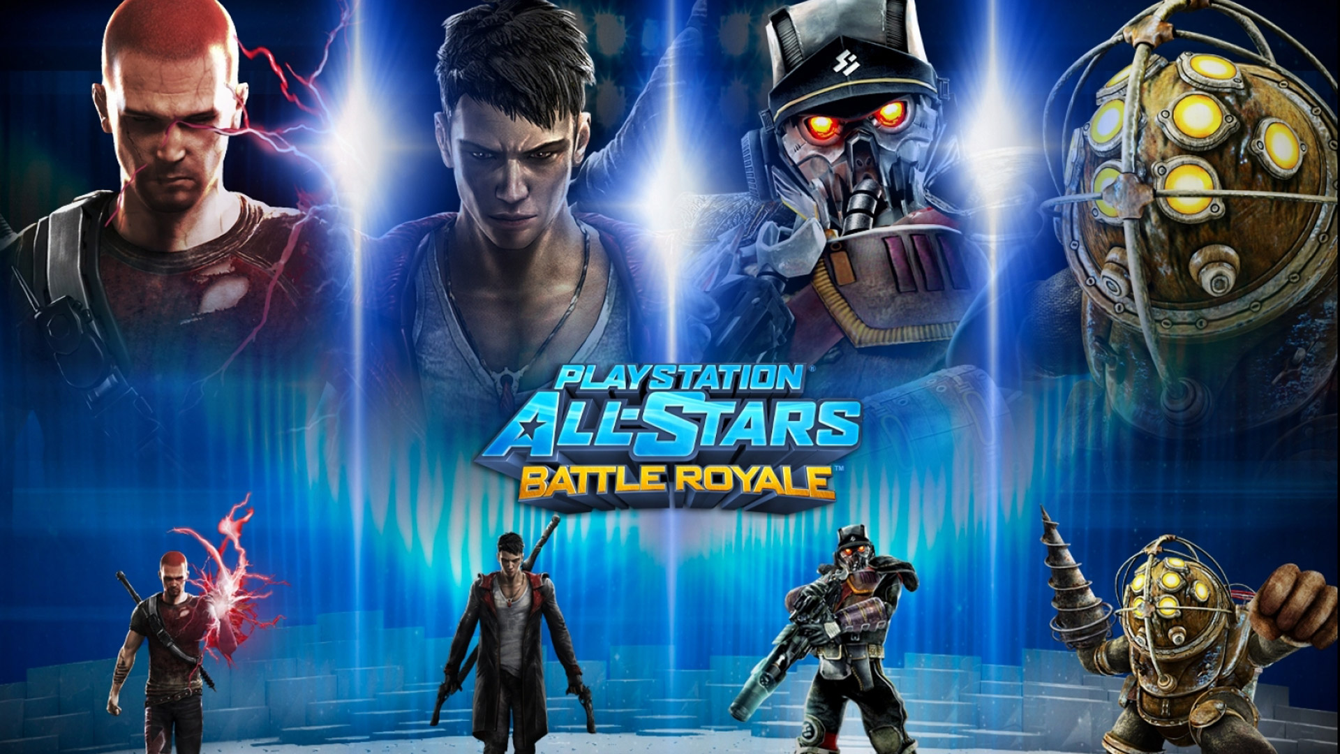 Free PlayStation All Stars Battle Royale Wallpaper In 1920x1080