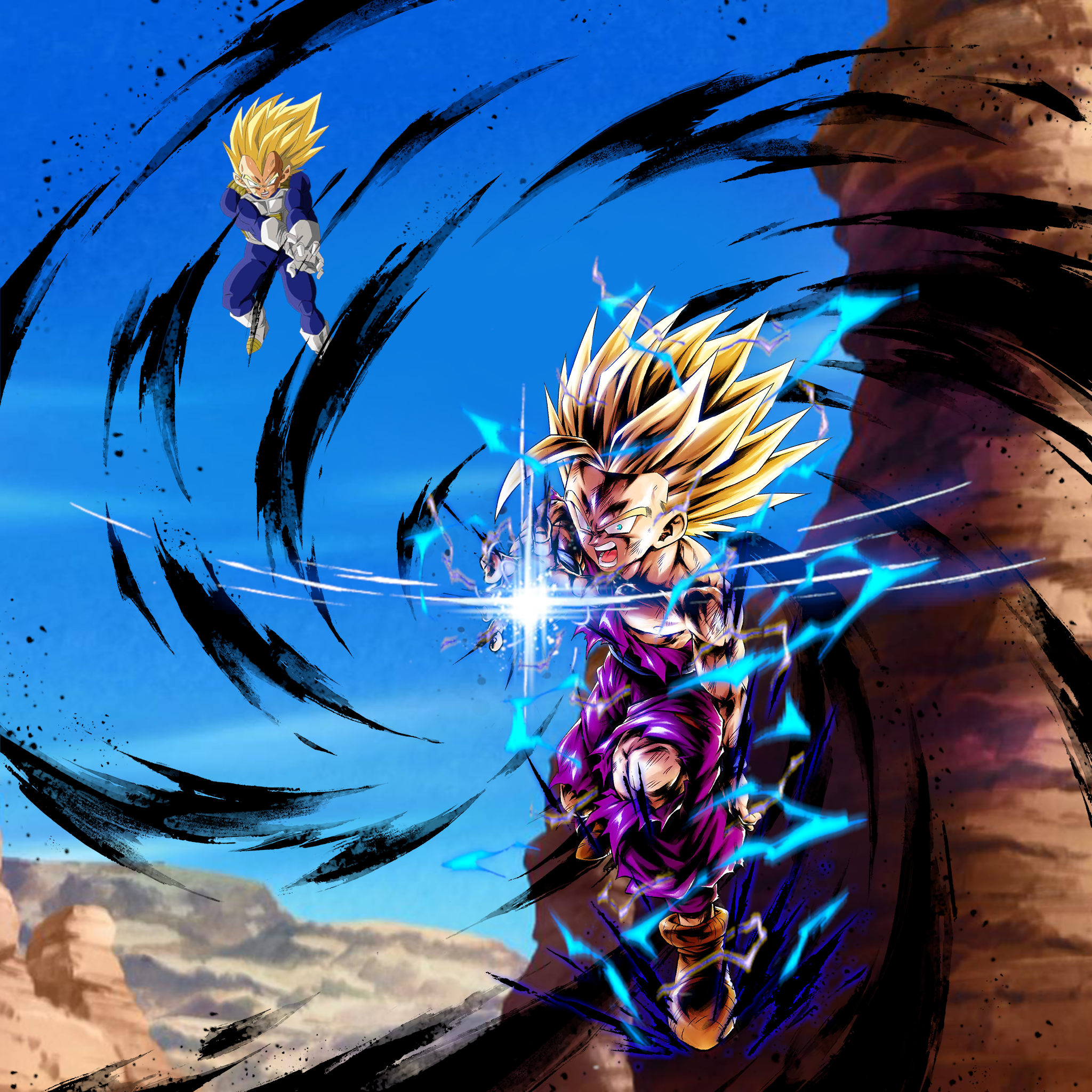 Gohan Super Saiyan 2 Wallpaper