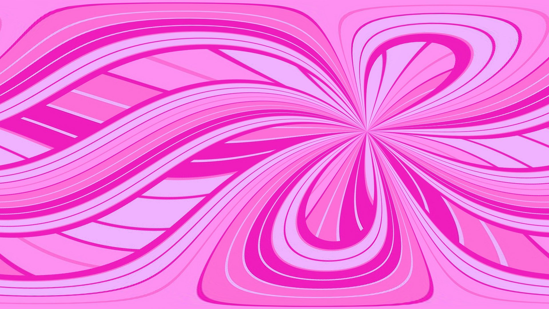 Pink waves HD Wallpaper