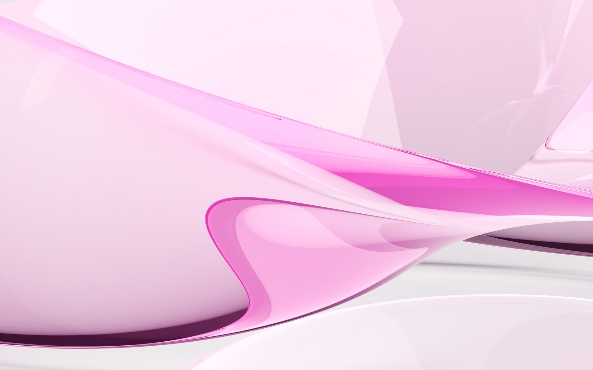 Pink Abstract Wave Wallpaper 28406