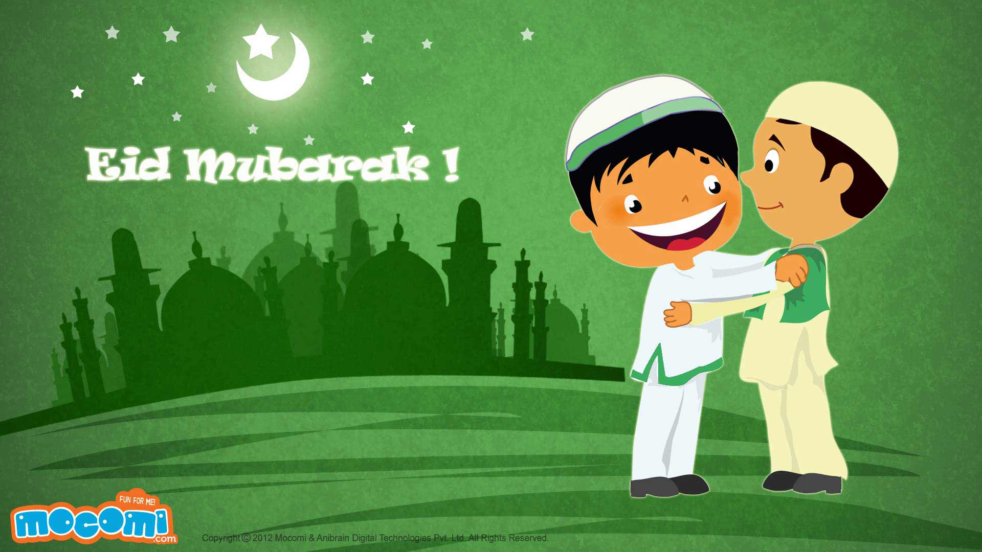 Eid Mubarak Wallpaper for kids