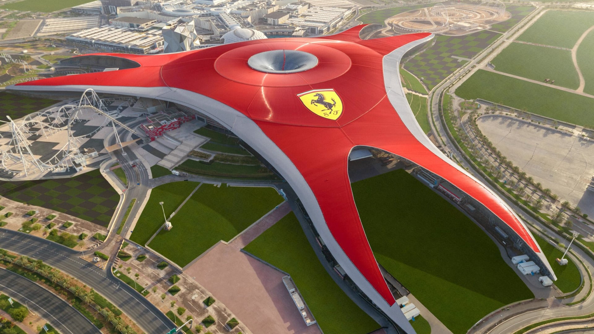 Ferrari World Abu Dhabi Wallpapers Wallpaper Cave