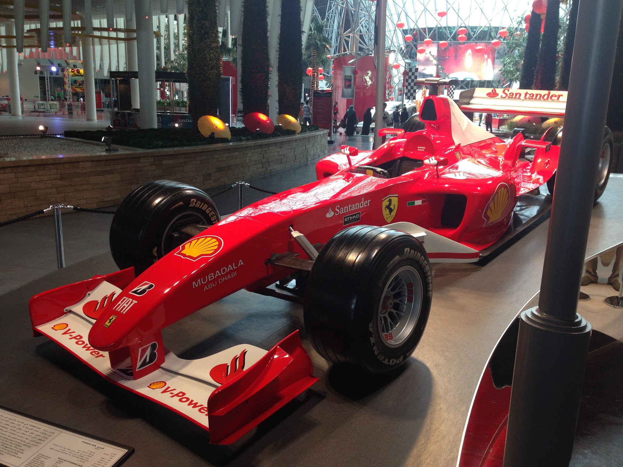 Visiting Ferrari World Dhabi, UAE