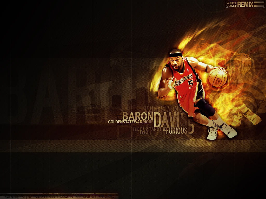 Baron Davis NBA Wallpaper by skythlee on DeviantArt