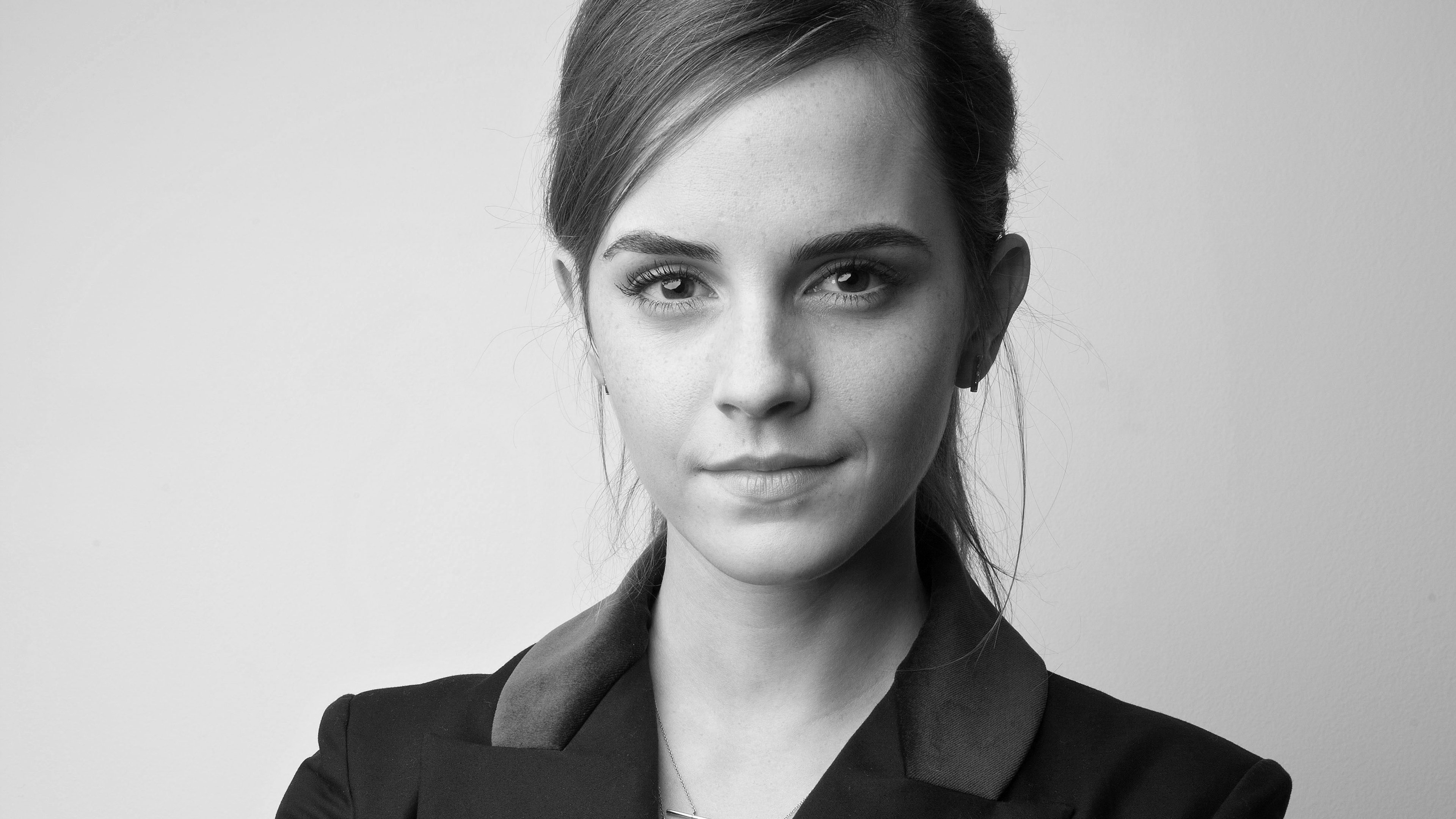 Emma Watson 2019 4k Watson Black And White