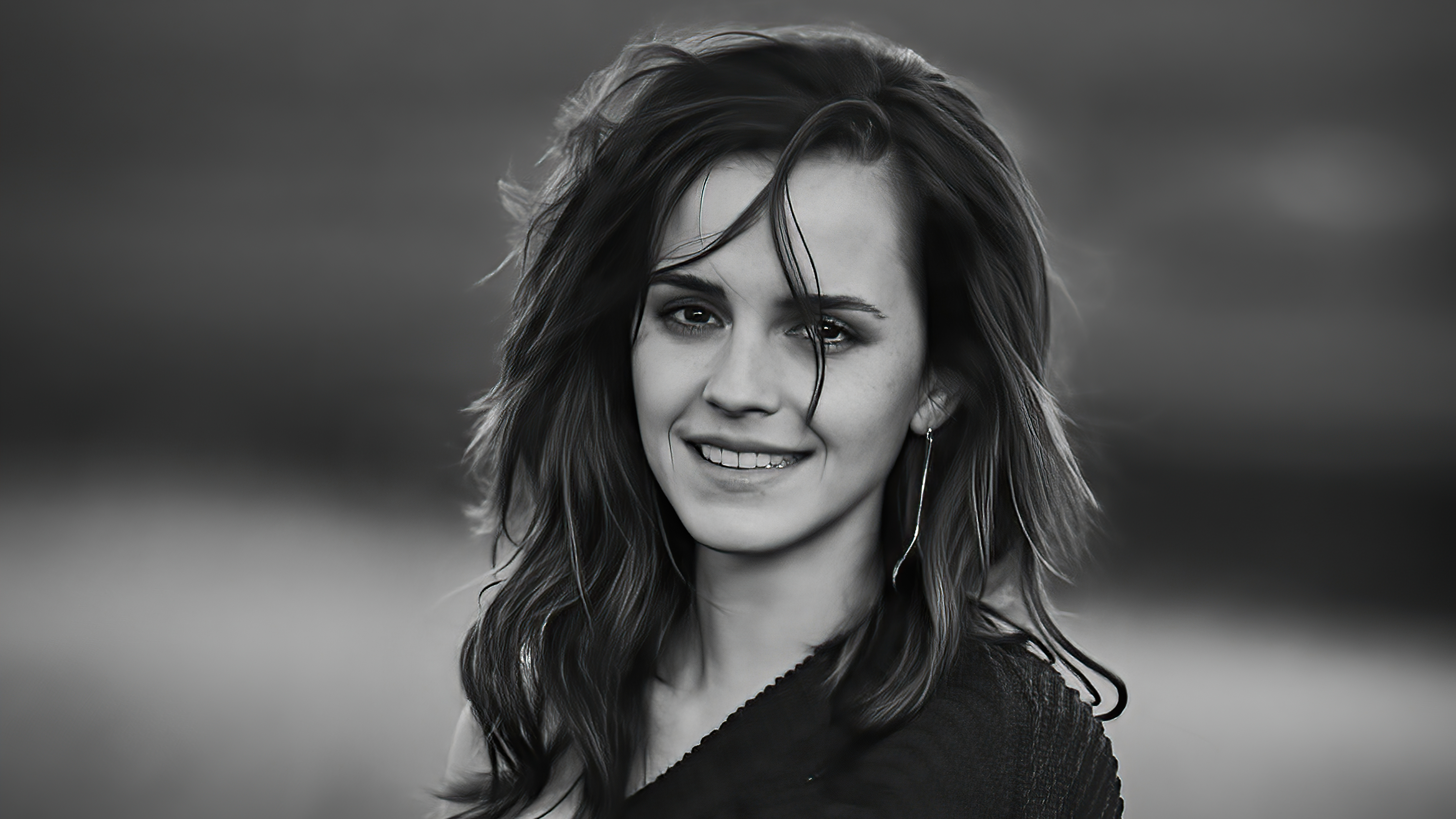 Emma Watson Monochrome 5k, HD Celebrities, 4k Wallpaper, Image, Background, Photo and Picture