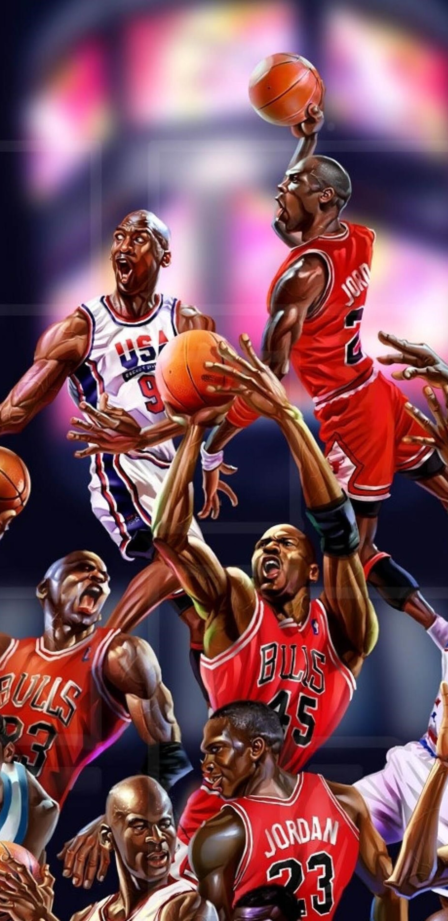 Michael Jordan Art Samsung Galaxy Note S S SQHD HD 4k Wallpaper, Image, Background, Photo and Picture