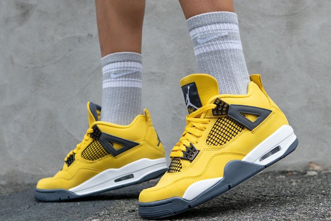 Here's How People are Styling the Air Jordan 4 'Lightning'