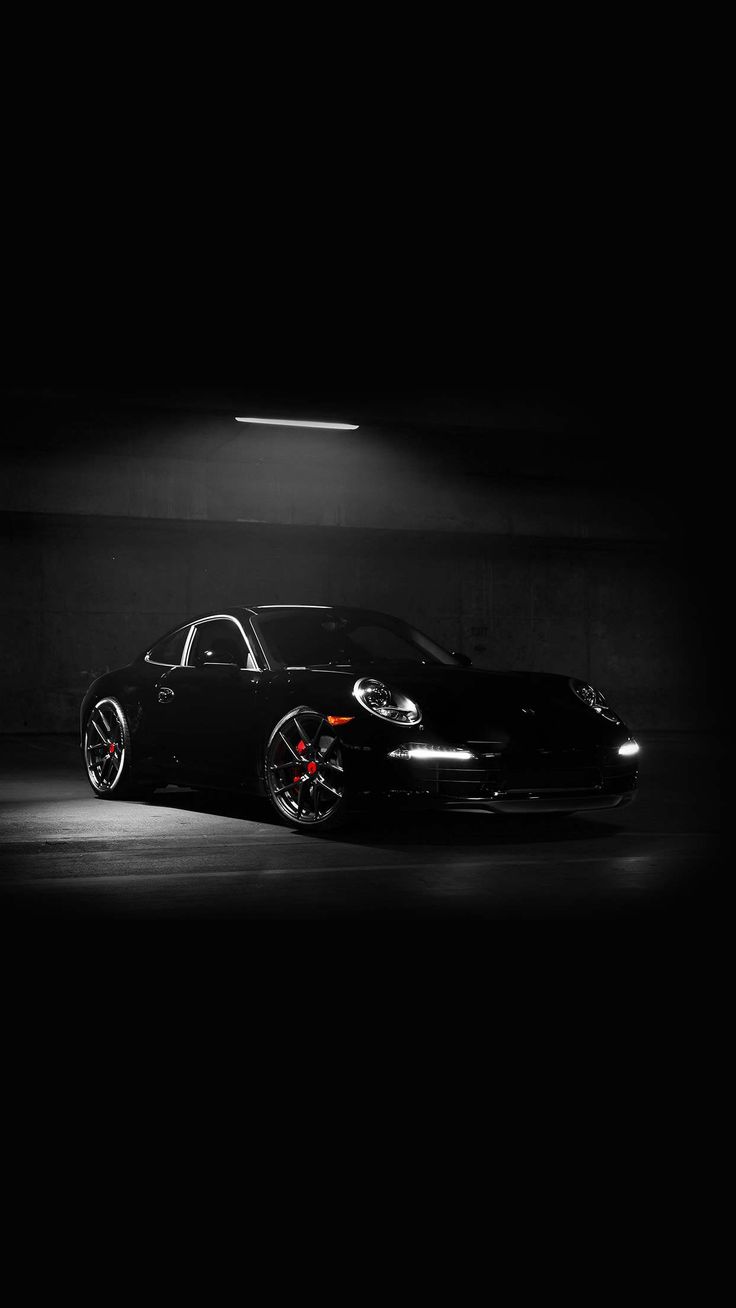 Download Mega Collection of Cool iPhone Wallpaper. Black car wallpaper, Super cars, Black car