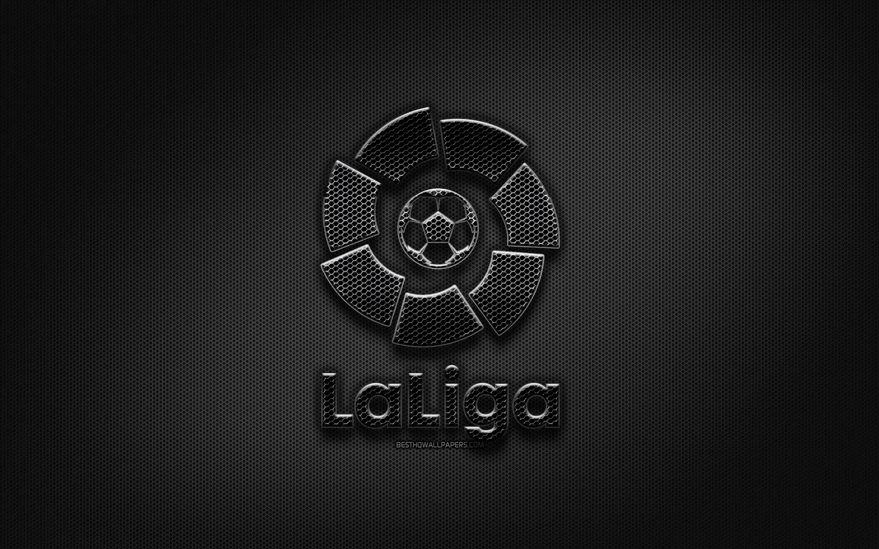 Download La Liga Teams Logo Wallpaper