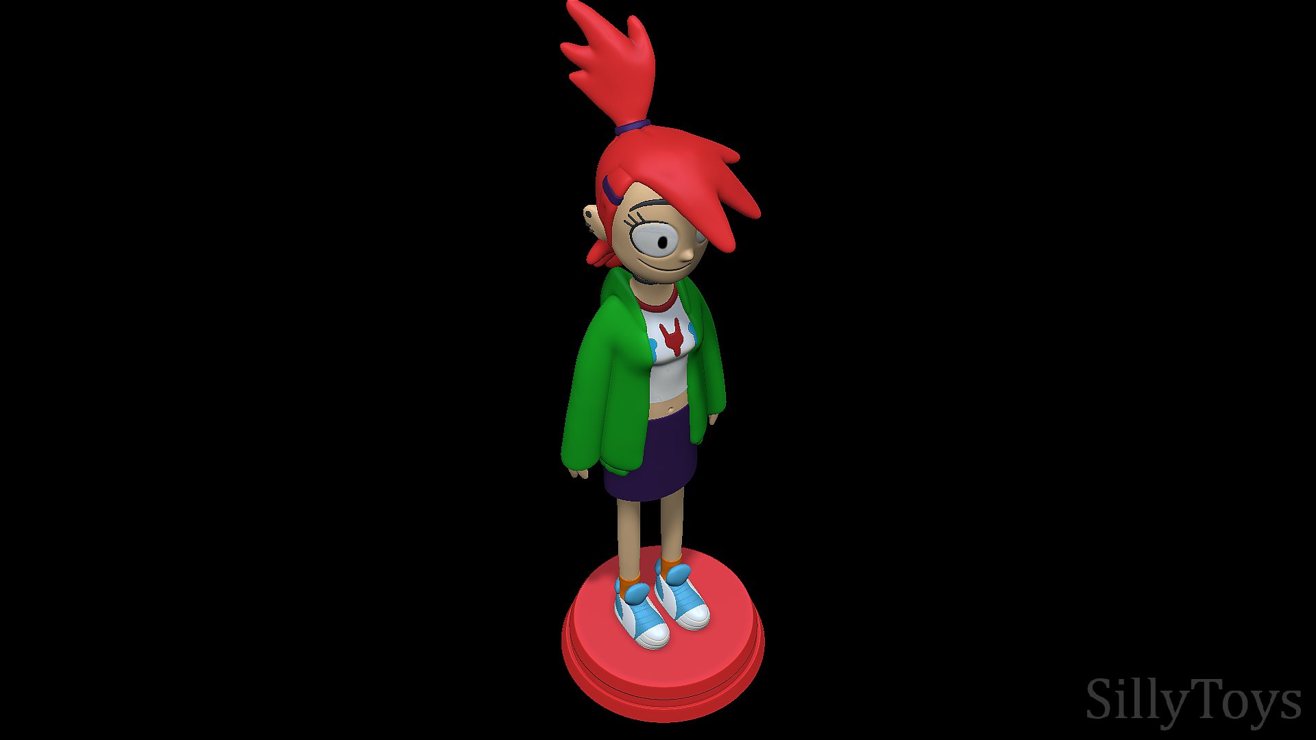 Frankie Foster Home For Imaginary Friends Ready 3D Model