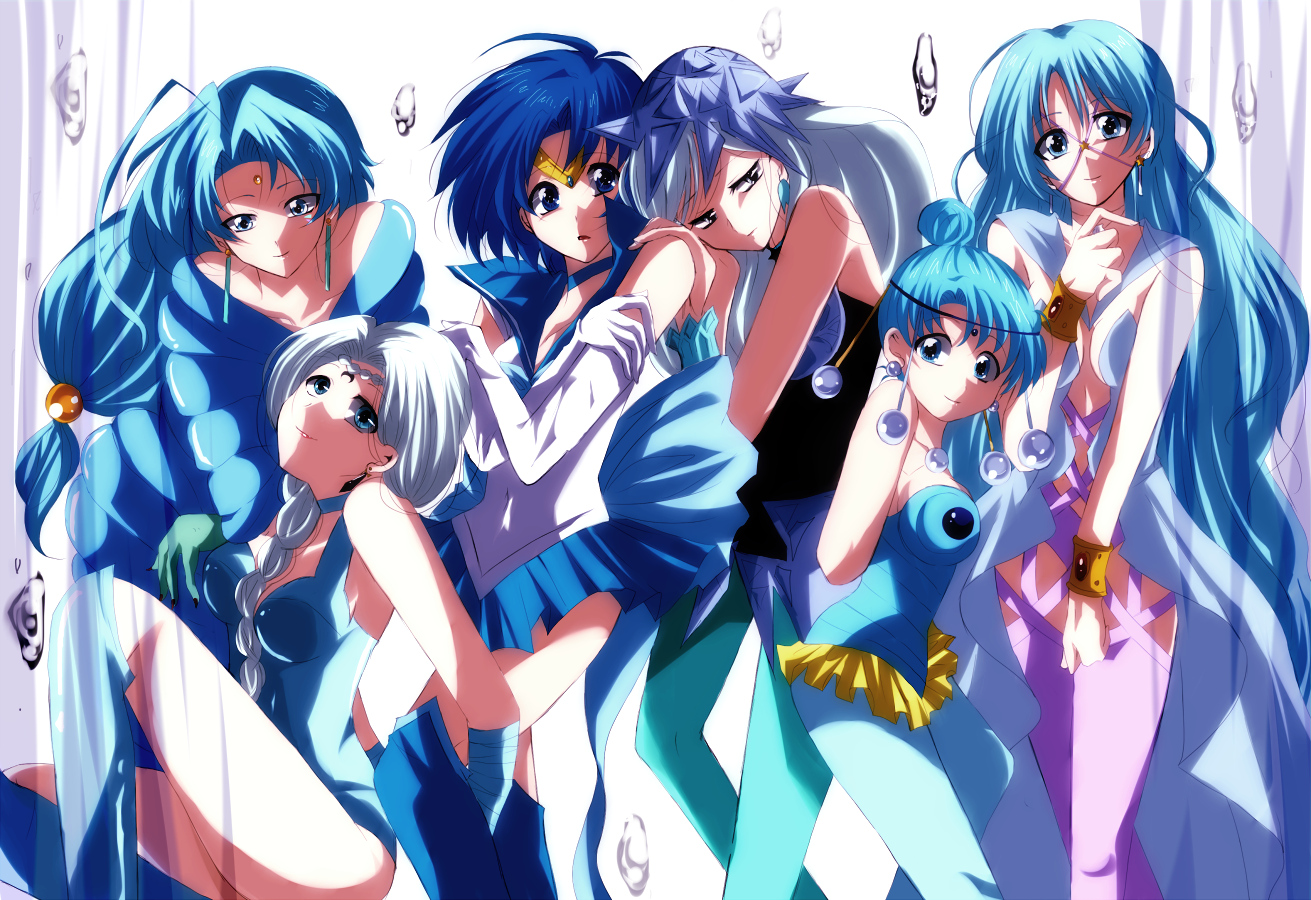 berthier blue hair fisheye mizuno ami pallapalla sailor aluminum seiren sailor mercury sailor moon tagme. konachan.net.com Anime Wallpaper
