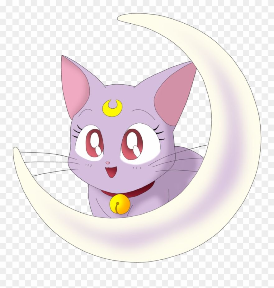 Download HD Sailormoon Sailor Moon Diana Cat Moon Gato Luna Gatolin Sailor Moon Png Clipart and us. Sailor moon cat, Sailor moon wallpaper, Sailor moon art
